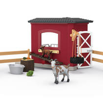 schleich FARM WORLD geitenstal 42726 productafbeelding 2