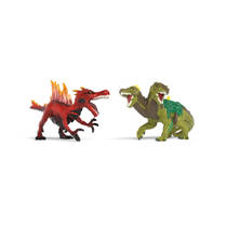 schleich ELDRADOR CREATURES vuurdino vs junglehagedis 70834 productafbeelding 3