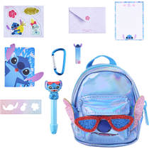 Real Littles Disney Stitch mini rugzakje + schrijfwaren