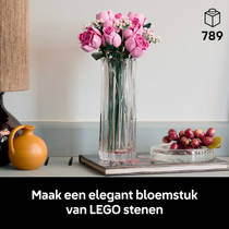 LEGO Botanicals roze rozenboeket 10374 productafbeelding 2
