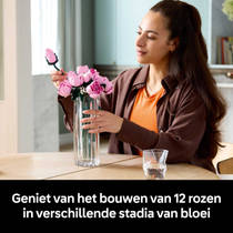 LEGO Botanicals roze rozenboeket 10374 productafbeelding 9