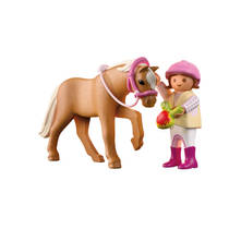 PLAYMOBIL meisje met pony 71887 productafbeelding 3