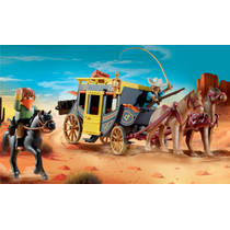 PLAYMOBIL Western Wilde westen postkoets 71862 productafbeelding 2