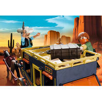 PLAYMOBIL Western Wilde westen postkoets 71862 productafbeelding 3