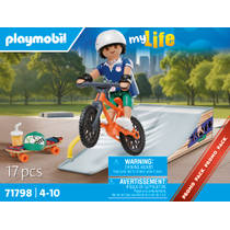 PLAYMOBIL My Life skateboard met helling 71798 productafbeelding 2