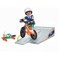 PLAYMOBIL My Life skateboard met helling 71798 productafbeelding 3