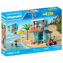 PLAYMOBIL My Life reddingstoren met strandbuggy 71903 productafbeelding 6