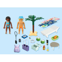 PLAYMOBIL My Life stranduitje met koppel 71908 productafbeelding 4