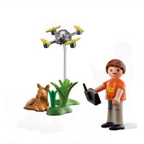 PLAYMOBIL SpecialPLUS redding van hertenkalf met drone 71880 productafbeelding 4