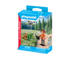 PLAYMOBIL SpecialPLUS redding van hertenkalf met drone 71880 productafbeelding 6