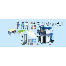 PLAYMOBIL City Action politiebureau met onderzoeksruimte 71874 productafbeelding 2