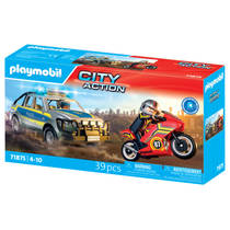 PLAYMOBIL City Action achtervolging met politie-ophaaldienst 71875 productafbeelding 7