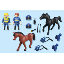 PLAYMOBIL City Action politie te paard 71877 productafbeelding 2