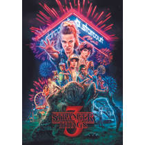 Clementoni puzzel Stranger Things S3 - 1000 stukjes productafbeelding 2