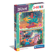 Clementoni puzzelset Stitch - 2x 60 stukjes