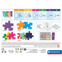 Clementoni Dora 10-in-1 puzzelset - 18 + 30 + 48 + 60 stukjes productafbeelding 3