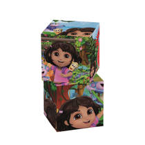 Clementoni puzzel Cubes Dora - 12 stukjes productafbeelding 4