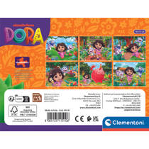 Clementoni puzzel Cubes Dora - 12 stukjes productafbeelding 2