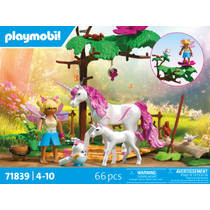 PLAYMOBIL magische eenhoornstal voor moeder en veulen 71839 productafbeelding 6