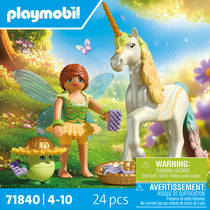 PLAYMOBIL verzameleenhoorn: Regenboogbloem met fee 71840 productafbeelding 8