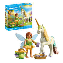 PLAYMOBIL verzameleenhoorn: Regenboogbloem met fee 71840