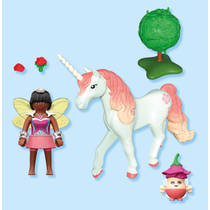 PLAYMOBIL verzameleenhoorn: Wolkenroos met fee 71841 productafbeelding 6