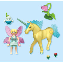 PLAYMOBIL verzameleenhoorn: Zonneschijnbloesem met fee 71842 productafbeelding 3