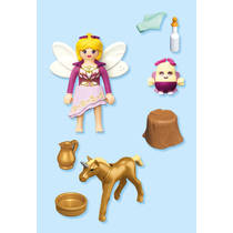 PLAYMOBIL gouden eenhoornveulen met fee 71844 productafbeelding 3
