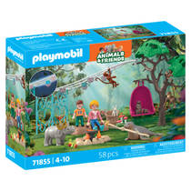 PLAYMOBIL Animals & Friends grappig verjaardagsfeestje 71855 productafbeelding 5