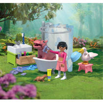 PLAYMOBIL Animals & Friends dierenbadplezier 71950 productafbeelding 2