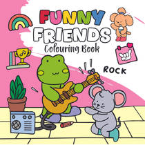 Happy Friends kleurboek productafbeelding 4