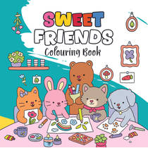 Happy Friends kleurboek productafbeelding 2