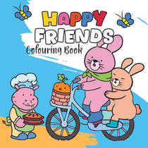 Happy Friends kleurboek
