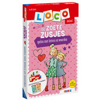 Loco mini pakket De Zoete Zusjes spelen met letters en woorden