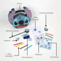 Disney Stitich activiteitenset in 3D-koffer 16-delig productafbeelding 4