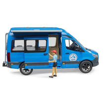 Bruder Mercedes Sprinter camper met bestuurder - blauw productafbeelding 3