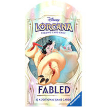 Disney Lorcana TCG Fabled sleeved booster productafbeelding 3