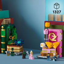 LEGO Wicked Glinda en Elphaba boekensteunen 75691 productafbeelding 2