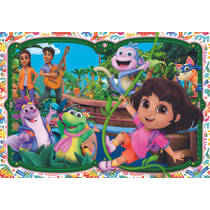 Clementoni Dora Super Color puzzel park maxi - 104 stukjes productafbeelding 6
