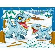 Ravensburger Jurassic World Explorers 4-in-1 puzzelset - 12 + 16 + 20 + 24 stukjes productafbeelding 4