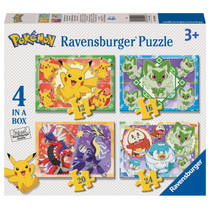 Ravensburger Pokémon 4-in-1 puzzelset - 12 + 16 + 20 + 24 stukjes
