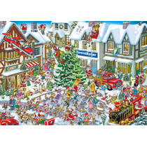 Ravensburger puzzel Ray's Comics Christmas - 1000 stukjes productafbeelding 2