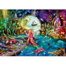 Ravensburger puzzel Mermaid's Treasure - 1000 stukjes productafbeelding 2