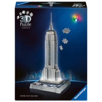 Ravensburger Iconics 3D puzzel Empire State Building met licht - 216 stukjes productafbeelding 3