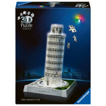 Ravensburger Iconics 3D puzzel Toren van Pisa met licht - 216 stukjes productafbeelding 2