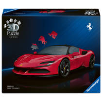 Ravensburger Iconics 3D puzzel Ferrari SF90 Stradale - 108 stukjes productafbeelding 2