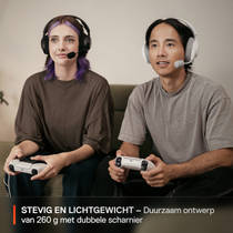 SteelSeries Arctis Nova 3P draadloze headset - wit productafbeelding 3