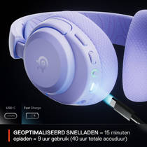 SteelSeries Arctis Nova 3P draadloze headset - paars productafbeelding 4