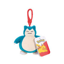 Pokémon pluchen knuffel met clip productafbeelding 4