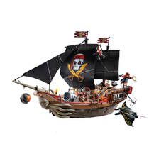 PLAYMOBIL Pirates groot piratenschip 71530 productafbeelding 2